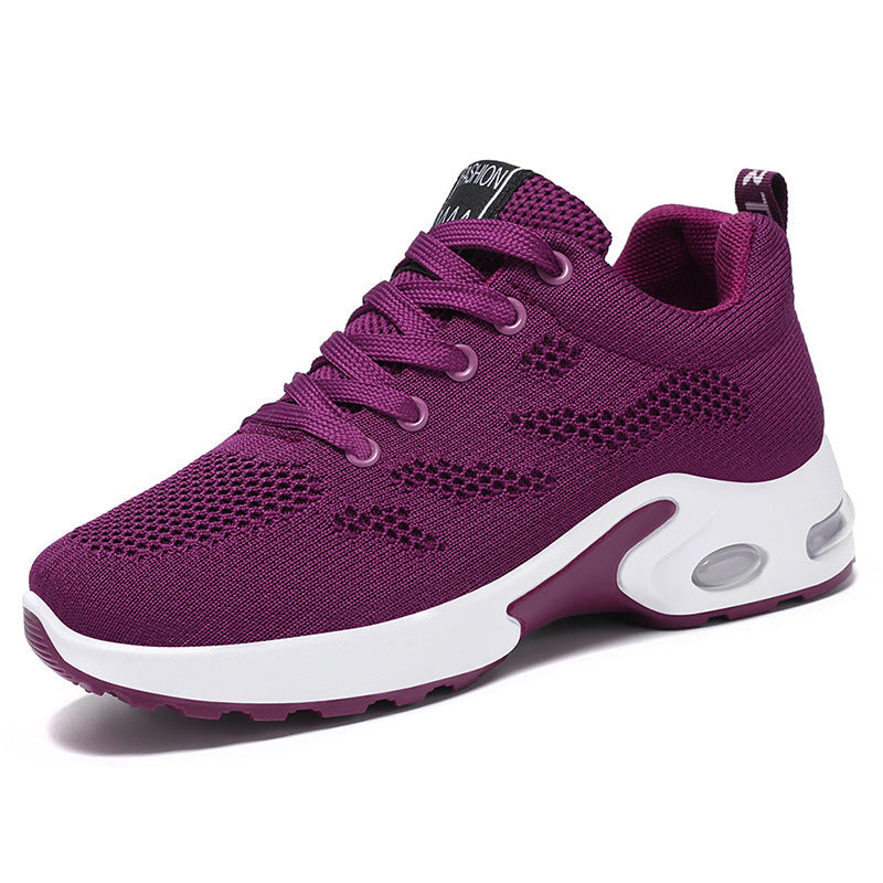 Damen Leichte und atmungsaktive Sportschuhe mit dämpfender Sohle