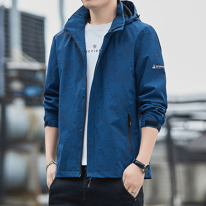 Herren Sportliche Übergangsjacke mit praktischem Kapuzendesign Shop Nory