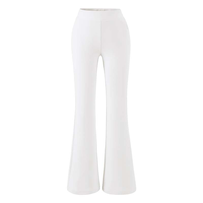 Damen hochtaillierte Stretch‑Schlaghose mit weitem Bootcut‑Schnitt Shop Nory