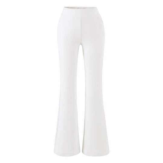 Damen hochtaillierte Stretch‑Schlaghose mit weitem Bootcut‑Schnitt Shop Nory