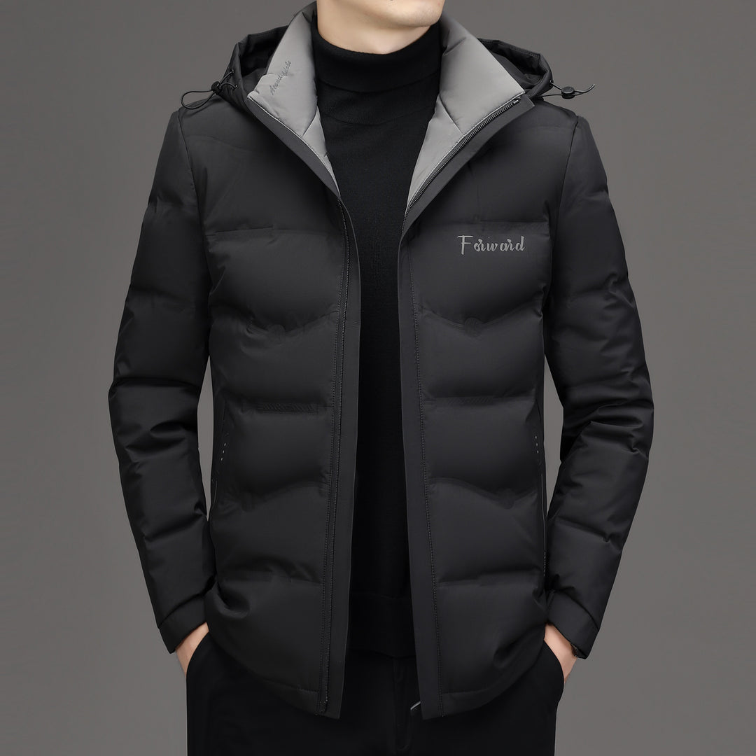 Herren Steppjacke mit Kapuze und schlanker Thermofütterung Shop Nory