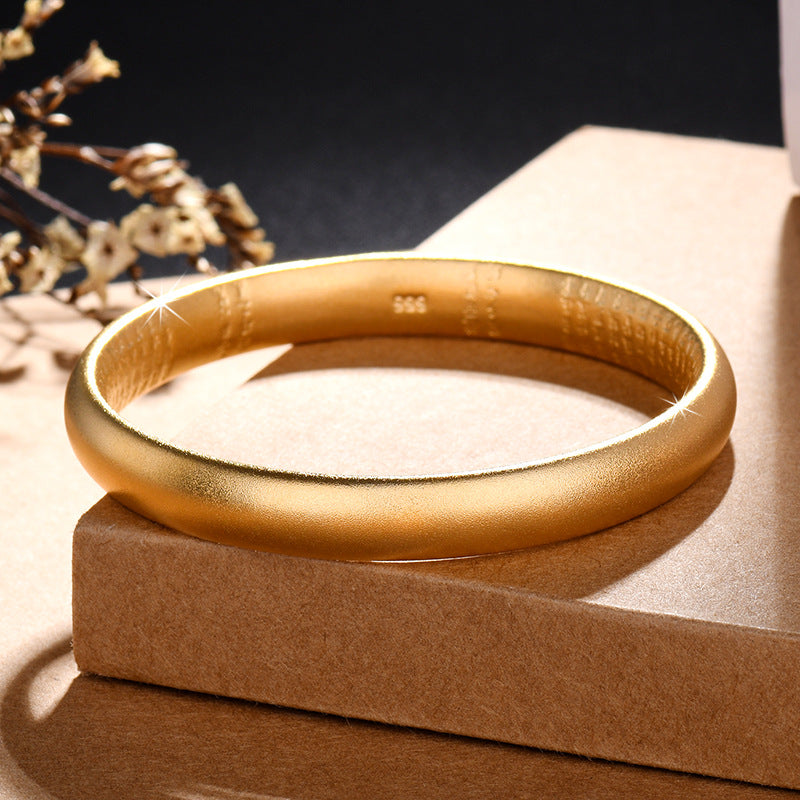 Damenring aus hochwertigem 999er Gold mit mattem Finish Shop Nory