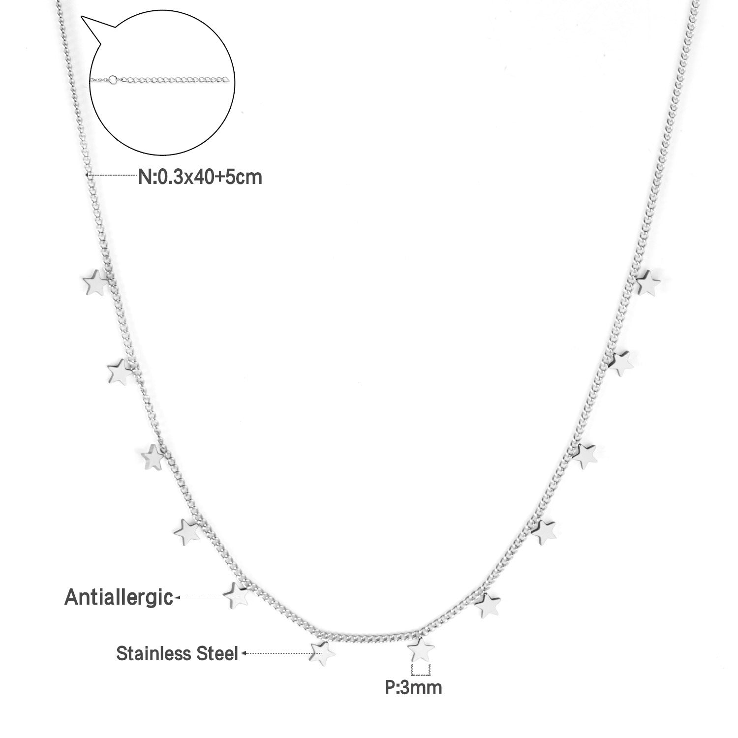 Damen elegante Goldplattierte Halskette mit geometrischen Anhängern Shop Nory
