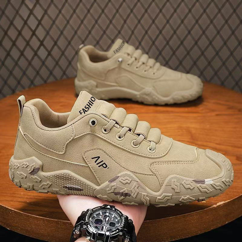 Herren Urbaner Chunky-Sneaker mit Veloursleder-Optik, profiliertem Grip-Profil und ergonomischer Plateausohle Shop Nory