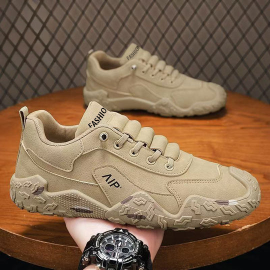 Herren Urbaner Chunky-Sneaker mit Veloursleder-Optik, profiliertem Grip-Profil und ergonomischer Plateausohle Shop Nory