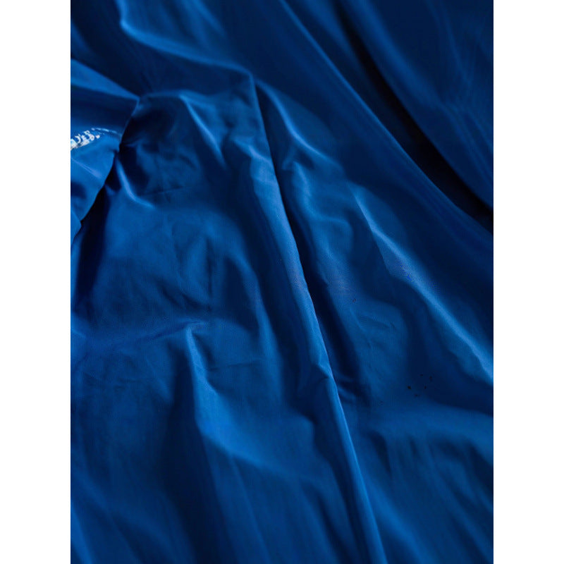 Damen Kurze gesteppte Steppjacke im Karo‑Muster mit hohem Stehkragen und Tunnelzug Shop Nory