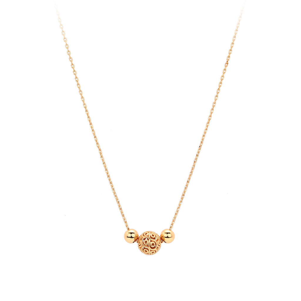 Damen Halskette mit filigranem Anhänger und verstellbarem Kettendesign Shop Nory