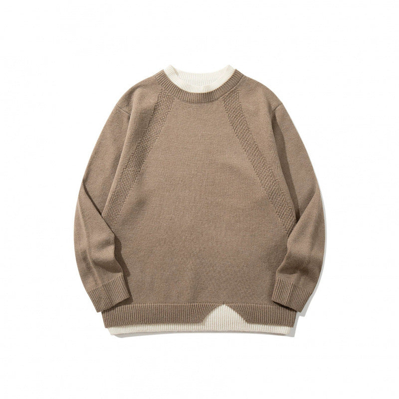 Unisex Feinstrickpullover mit Raglannaht und dreieckigem Saumbesatz Shop Nory