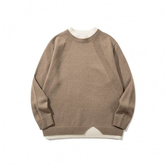Unisex Feinstrickpullover mit Raglannaht und dreieckigem Saumbesatz Shop Nory