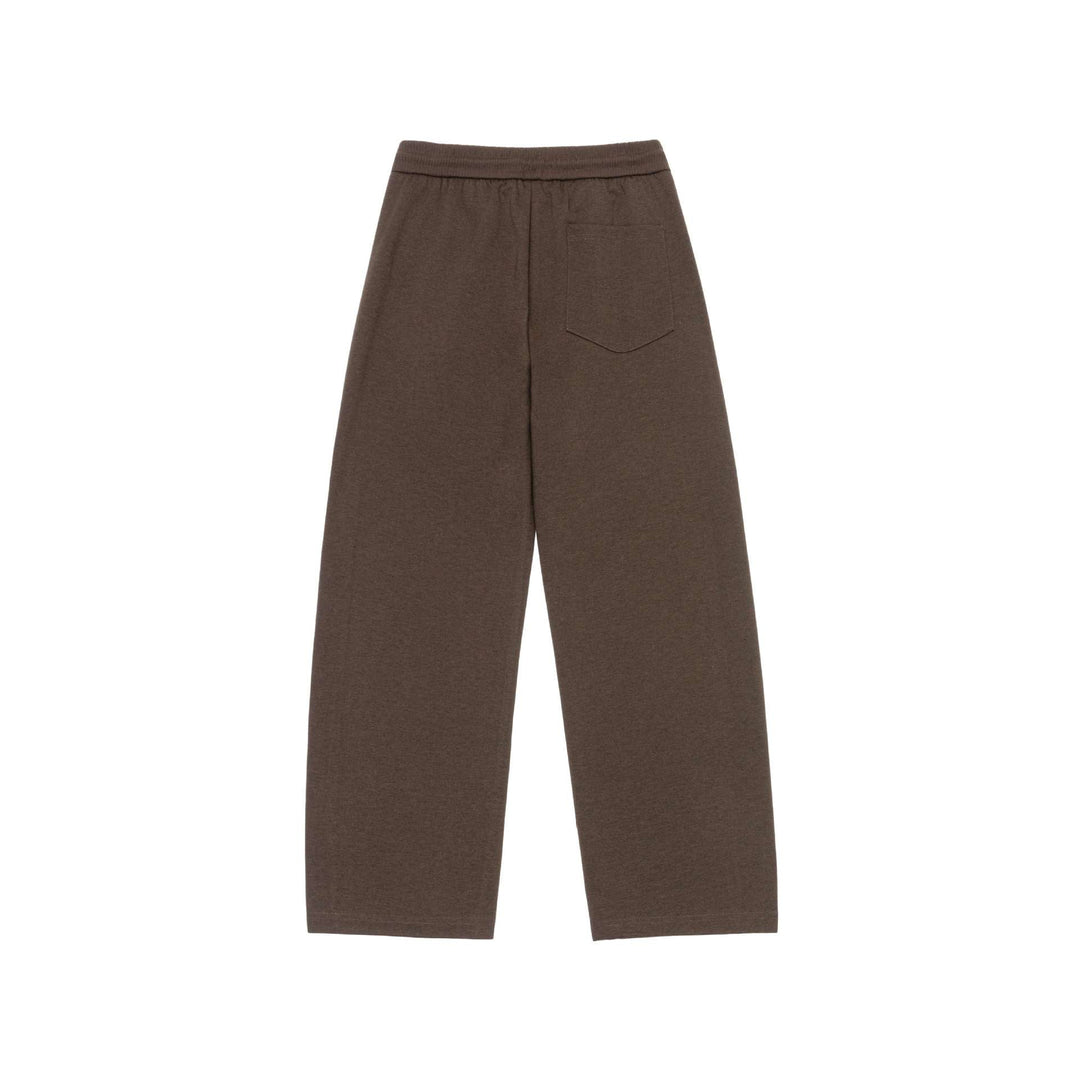 Damen Weite Cropped-Sweathose mit elastischem Bund und Abgesteppter Mittelnaht Shop Nory