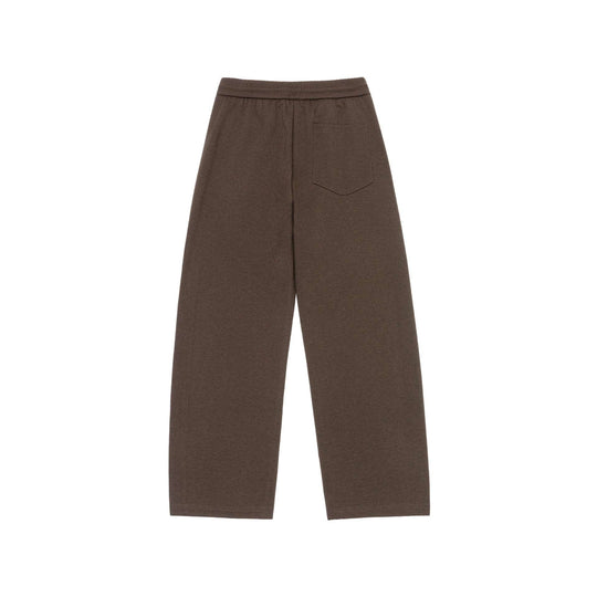 Damen Weite Cropped-Sweathose mit elastischem Bund und Abgesteppter Mittelnaht Shop Nory