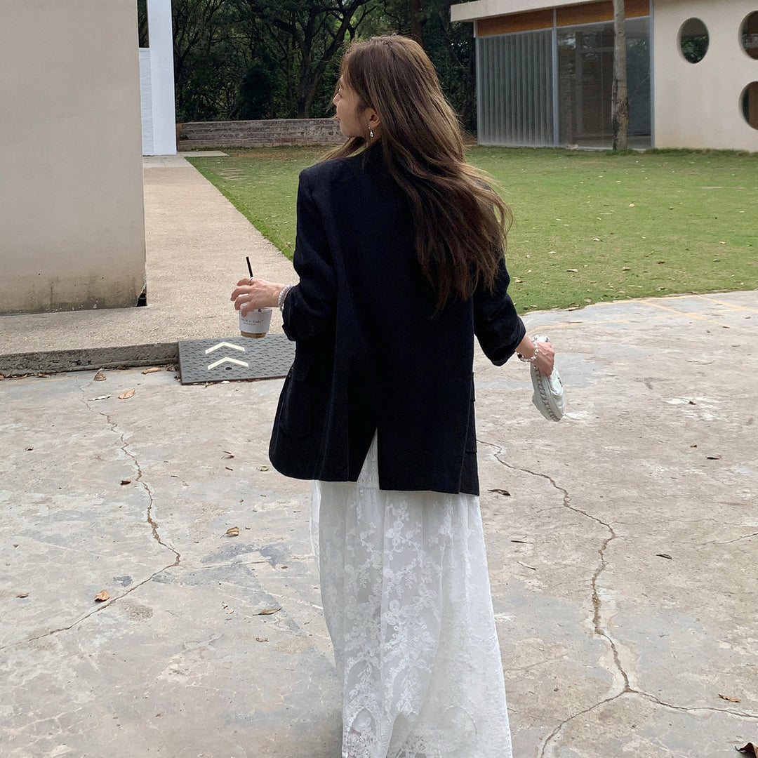 Damen Eleganter Blazer mit strukturiertem Design Shop Nory