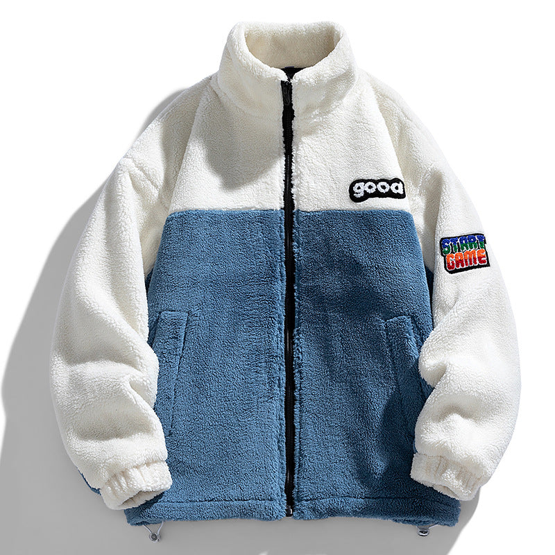 Herren Gemütliche Fleecejacke mit Kapuze Shop Nory