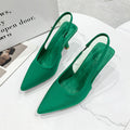 Damen Slingback-Pumps mit spitzem Zehenbereich und elegantem Design Shopnory