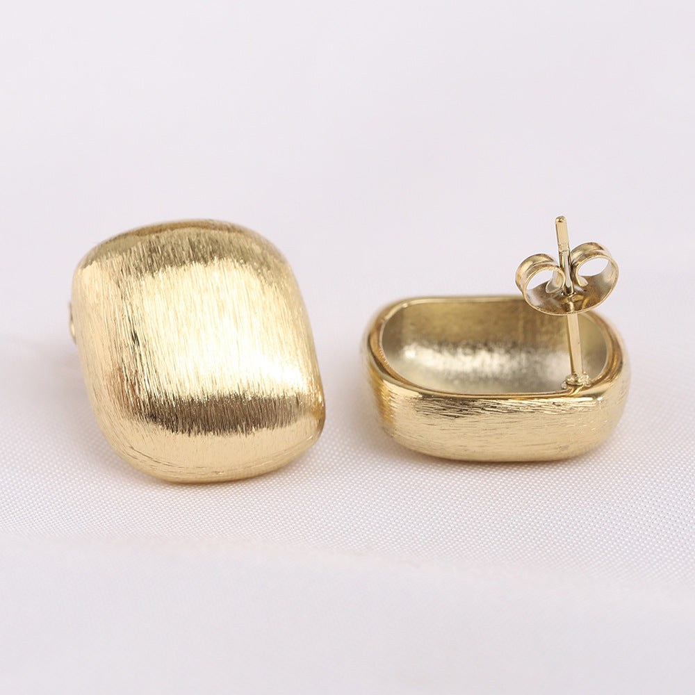 Damen Ohrstecker aus hochwertigem Edelstahl mit elegantem Oberflächenfinish Shop Nory