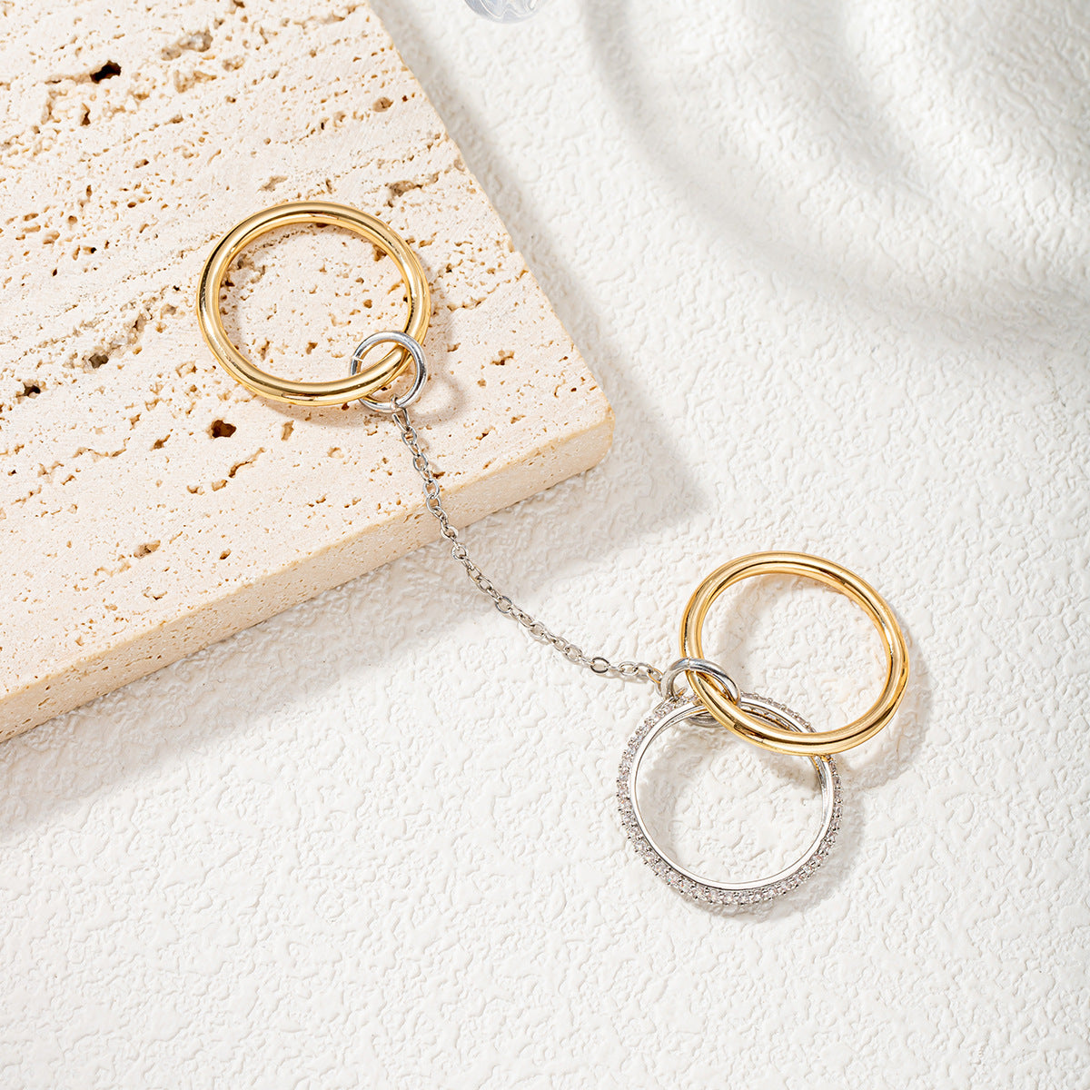 Damen modisches Ring-Set Shop Nory