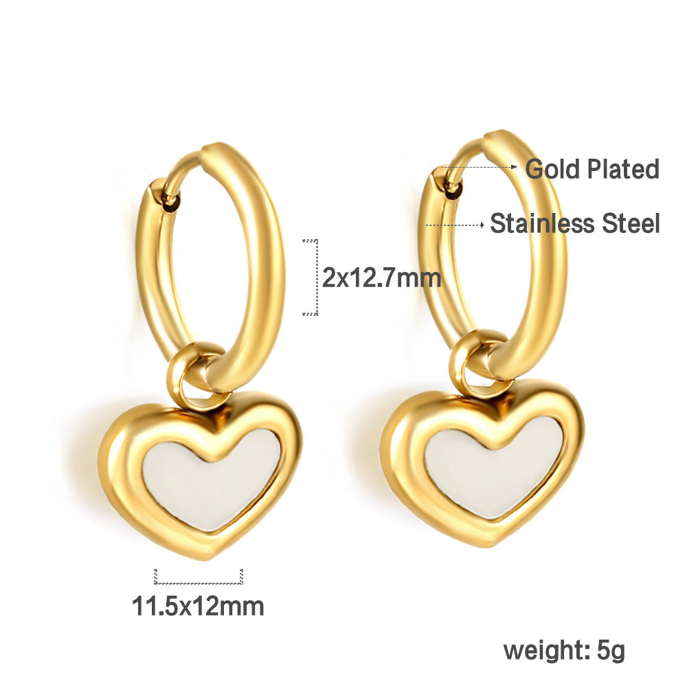 Damen Ohrhänger mit elegantem Design und schimmernden Perlen Shop Nory