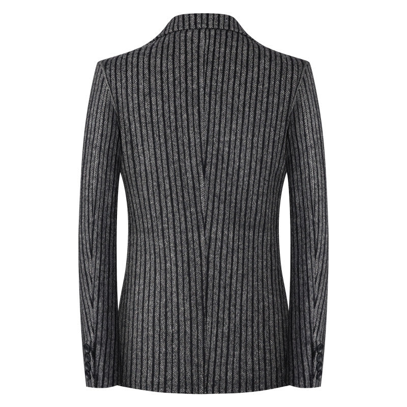 Herren stilvolle gestreifte Blazer Shop Nory