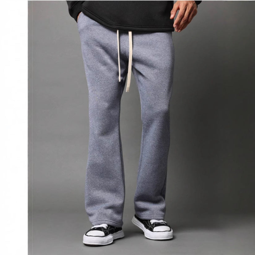 Herren nan locker geschnittene Jogginghose mit geradem Bein und elastischem Kordelbund Shop Nory