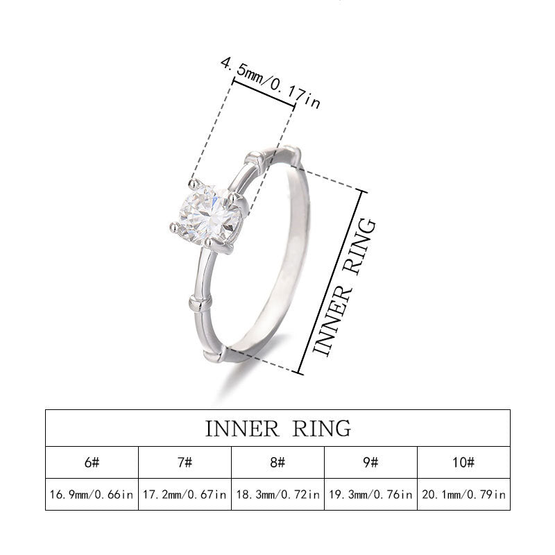 Damen eleganter und funkelnder Goldring mit hochwertigem Kristall Shop Nory