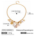Damen Halskette mit maritimen Charms und hypoallergener Edelstahlverarbeitung Shop Nory