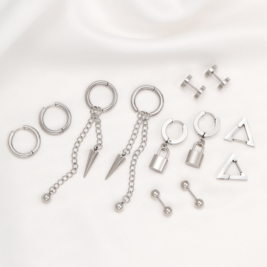 Damen Ohrschmuck Set mit modernen geometrischen und edgy Designs Shop Nory