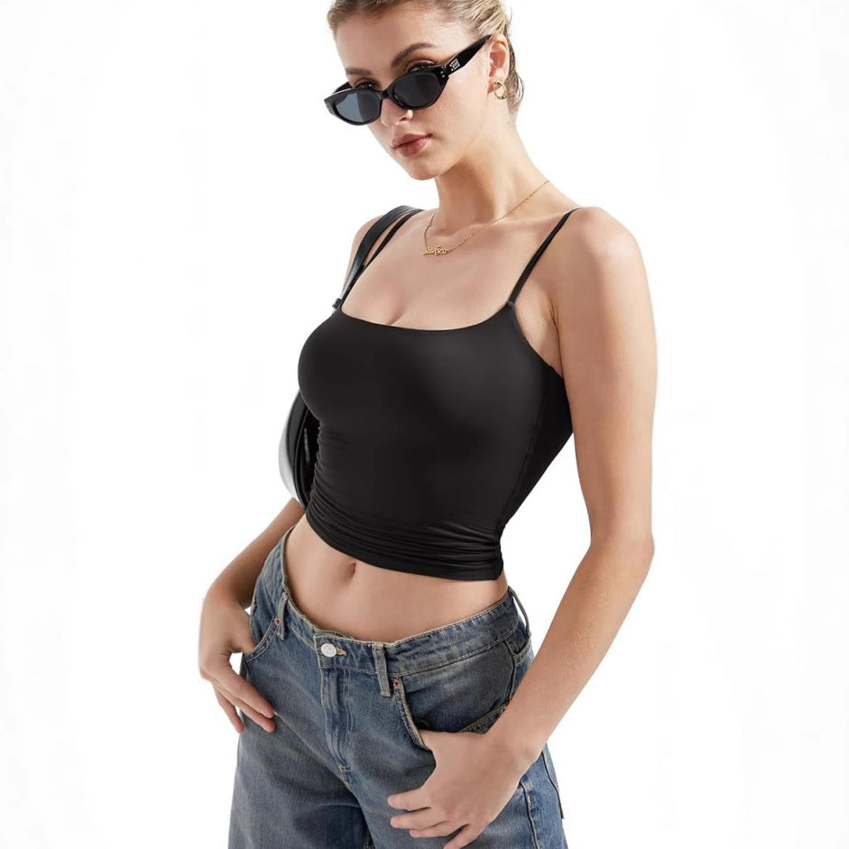 Damen Körperbetontes Top Shopnory