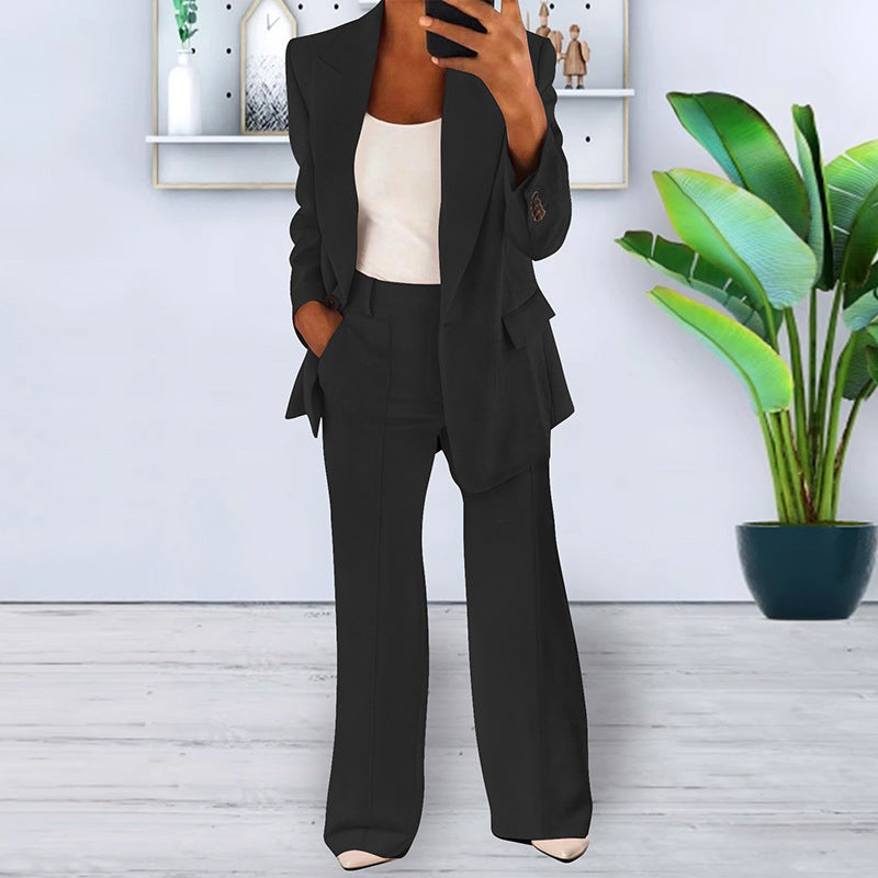 Damen Eleganter Anzug mit Bequemem Stoff für Jeden Anlass | ShopNory