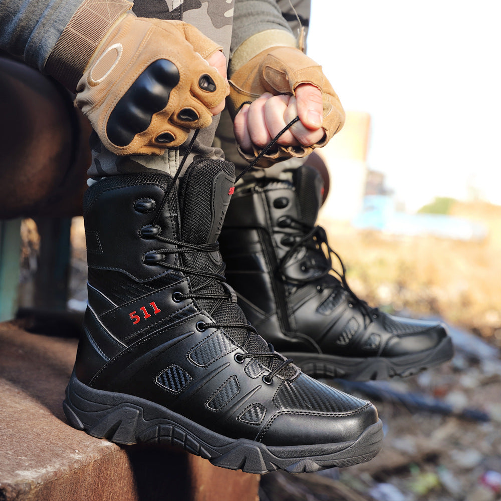 Herren Einsatzstiefel mit atmungsaktivem Design