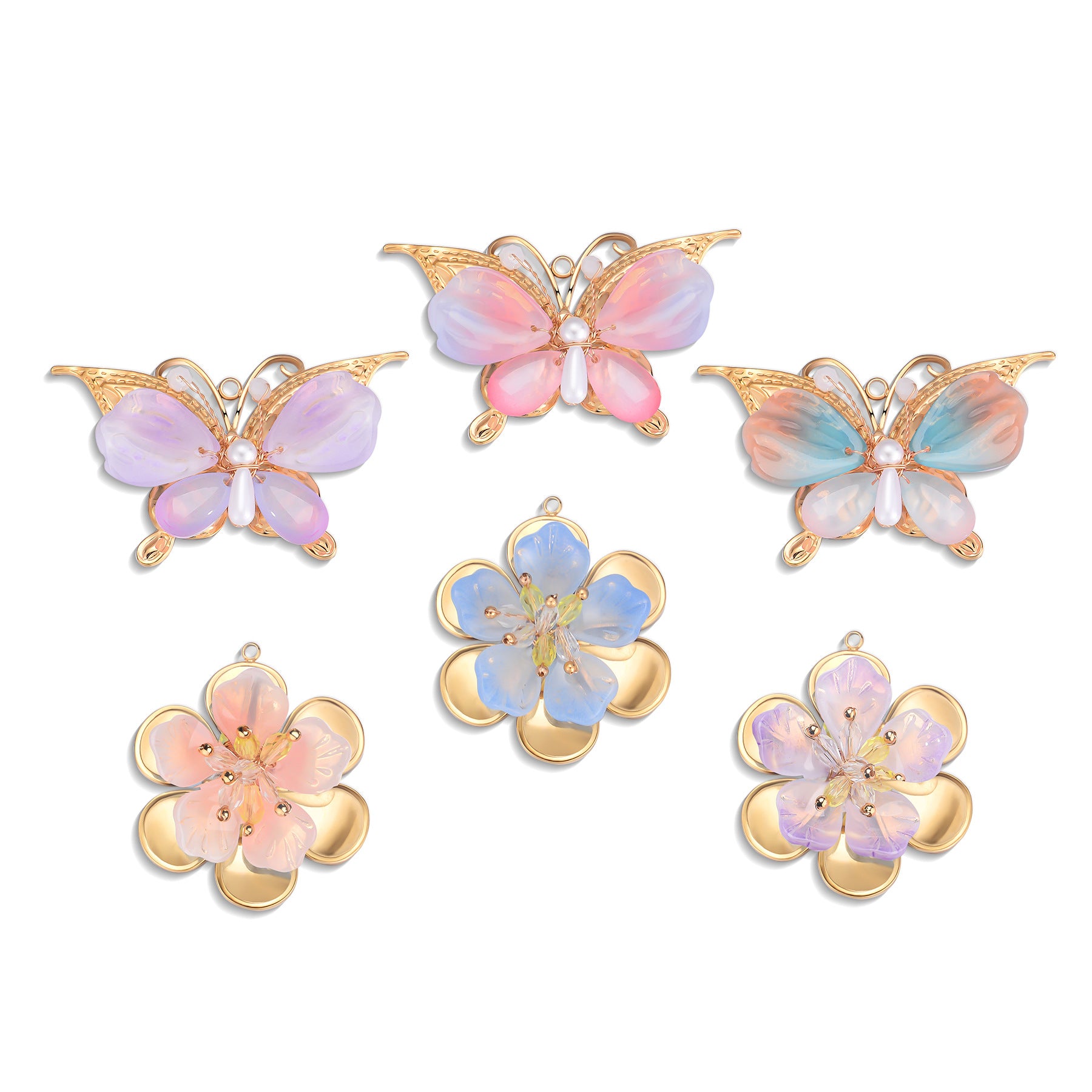 Damen Schmetterlingsbrosche Shop Nory