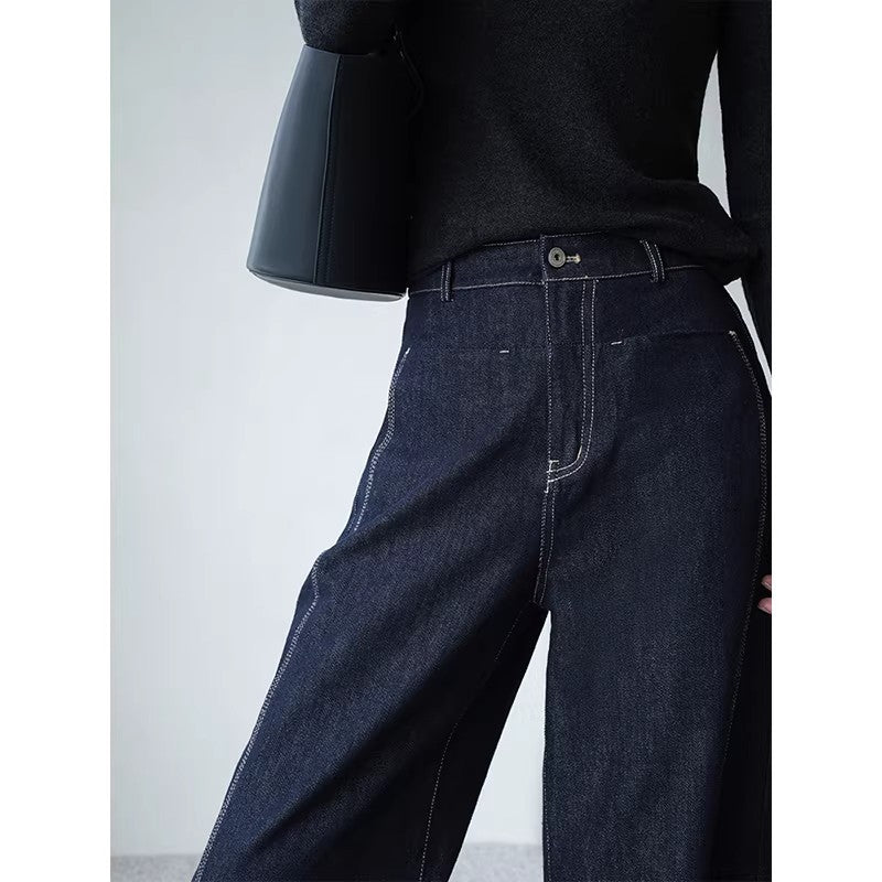 Damen Weite Jeans mit hohem Bund Shop Nory