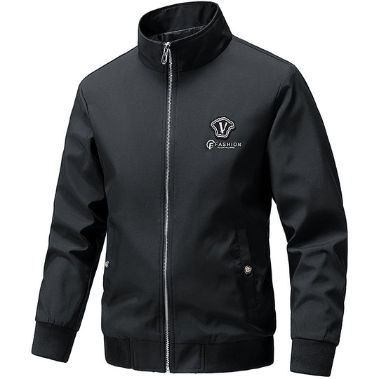 Herren Modische Bomberjacke mit hohem Kragen Shop Nory