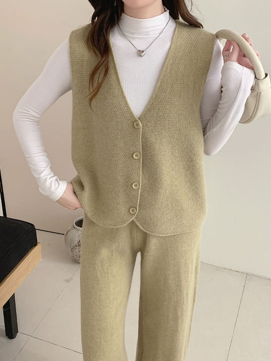 Damen Luxuriöses Strickanzug Shop Nory