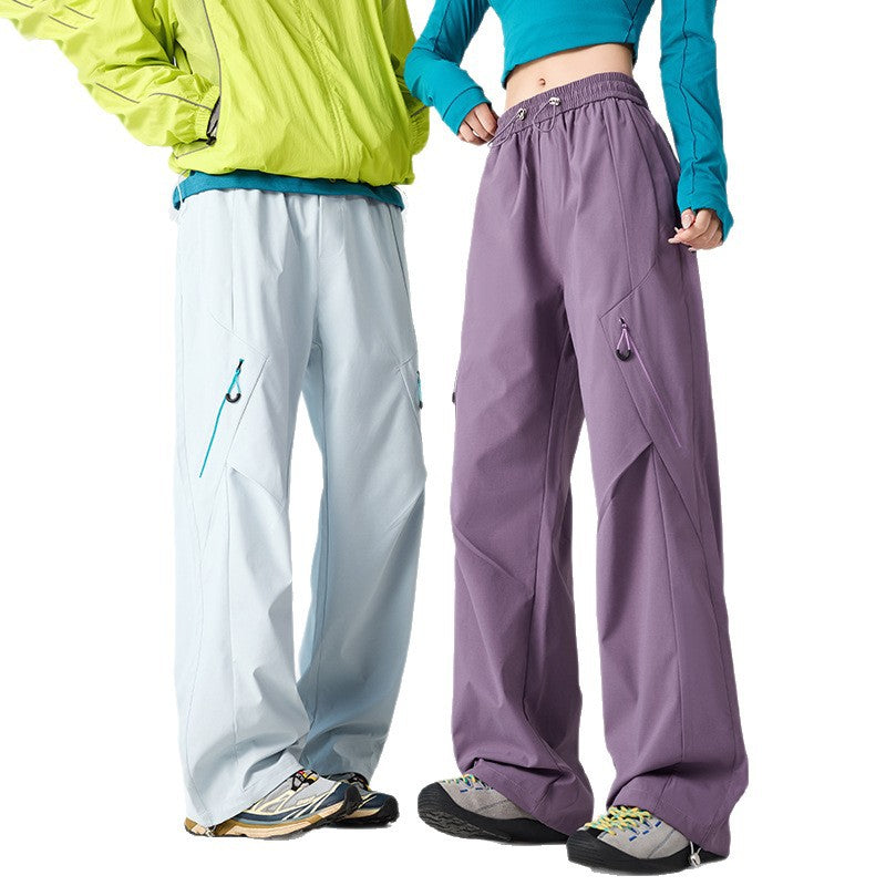 Herren Weite technische Cargo-Hose mit Utility-Taschen und elastischem Bund Shop Nory