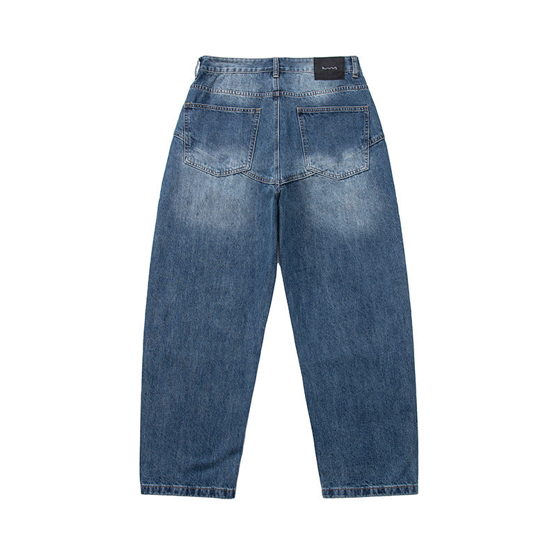Damen Baggy-Jeans mit hoher Taille, Relaxed-Fit und Destroy-Details Shop Nory