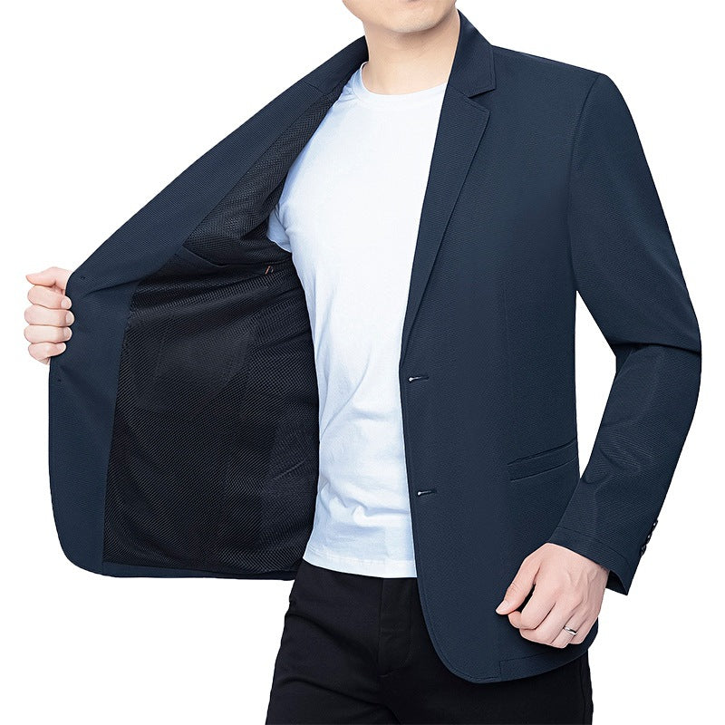 Herren Blazer schlanker Schnitt Business-Casual mit atmungsaktivem Meshfutter und Stretch Shop Nory