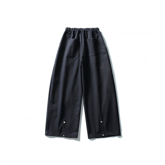Damen Weite Culotte-Hose mit hoher Taille und elastischem Bund Shop Nory