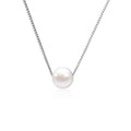 Damen Halskette mit luxuriösem Perlenanhänger und feiner Kettenstruktur Shop Nory