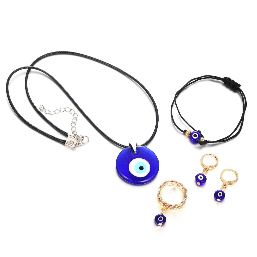 Damen Schmuckset mit schützendem Augenmotiv Shop Nory