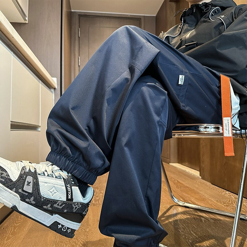 Herren Wasserabweisende Tech-Jogginghose mit elastischem Saum, Kordelzug und robusten Nähten Shop Nory