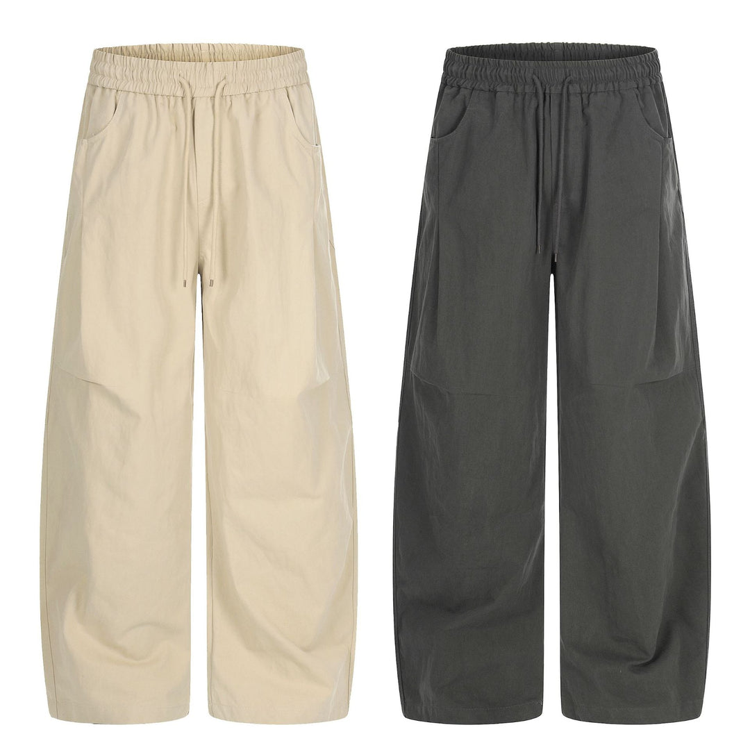 Damen Weite Culotte‑Hose mit elastischem Tunnelzugbund und großen Eingrifftaschen Shop Nory