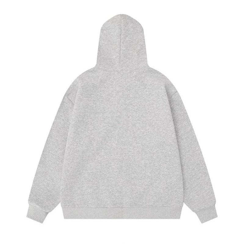 Damen Kapuzen-Sweatjacke mit gesticktem Dackel‑Motiv und gepunkteter Kapuzenfütterung Shop Nory