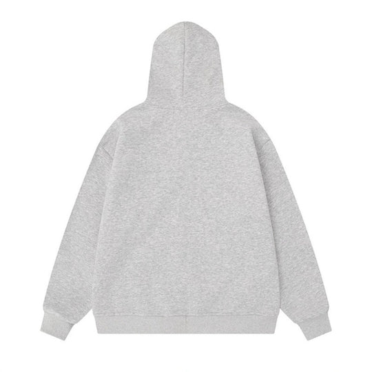 Damen Kapuzen-Sweatjacke mit gesticktem Dackel‑Motiv und gepunkteter Kapuzenfütterung Shop Nory