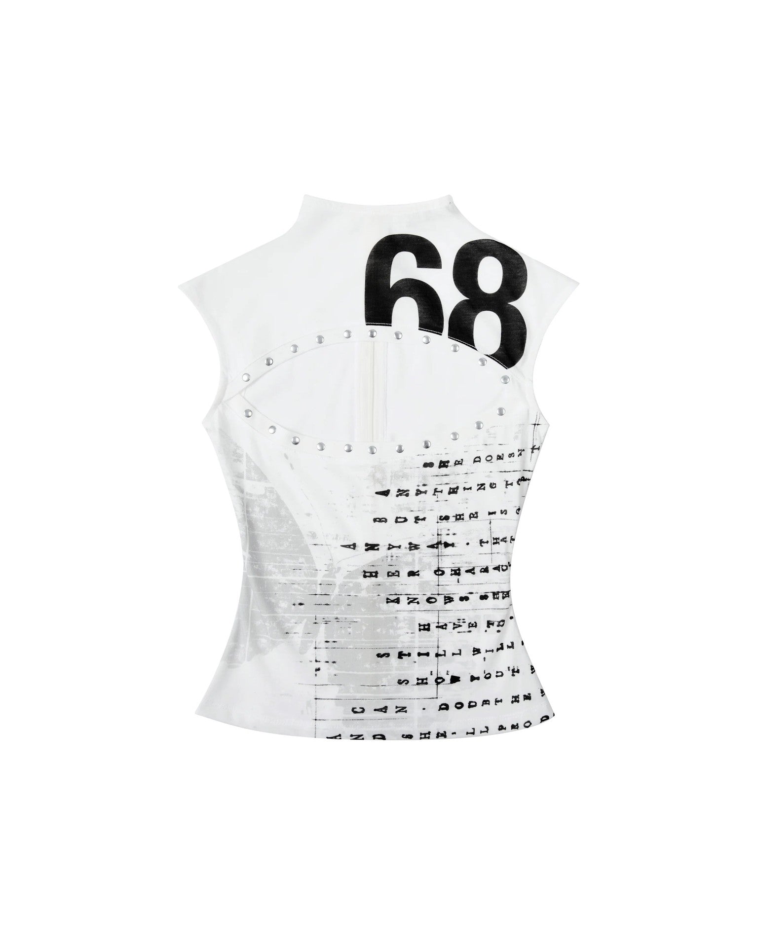 Damen Kreatives Tank-Top mit Grafischem Druck