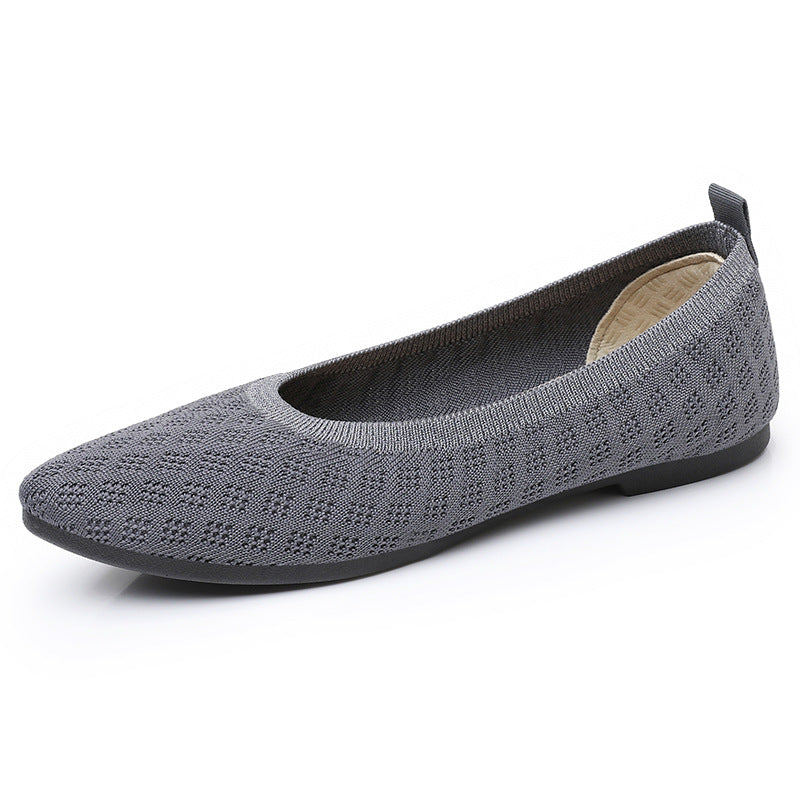 Damen Bequeme Strickschuhe