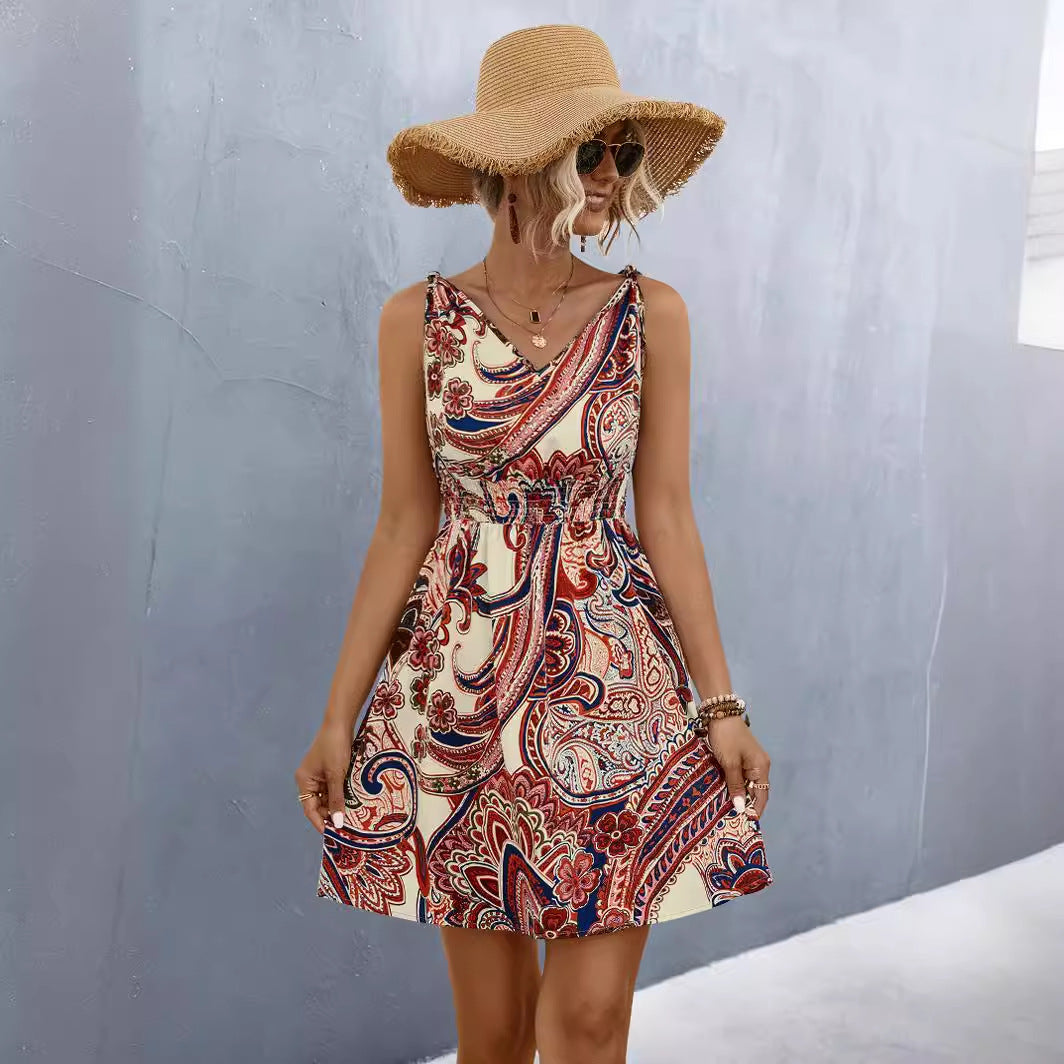 Damen Sommerkleid im Boho-Stil