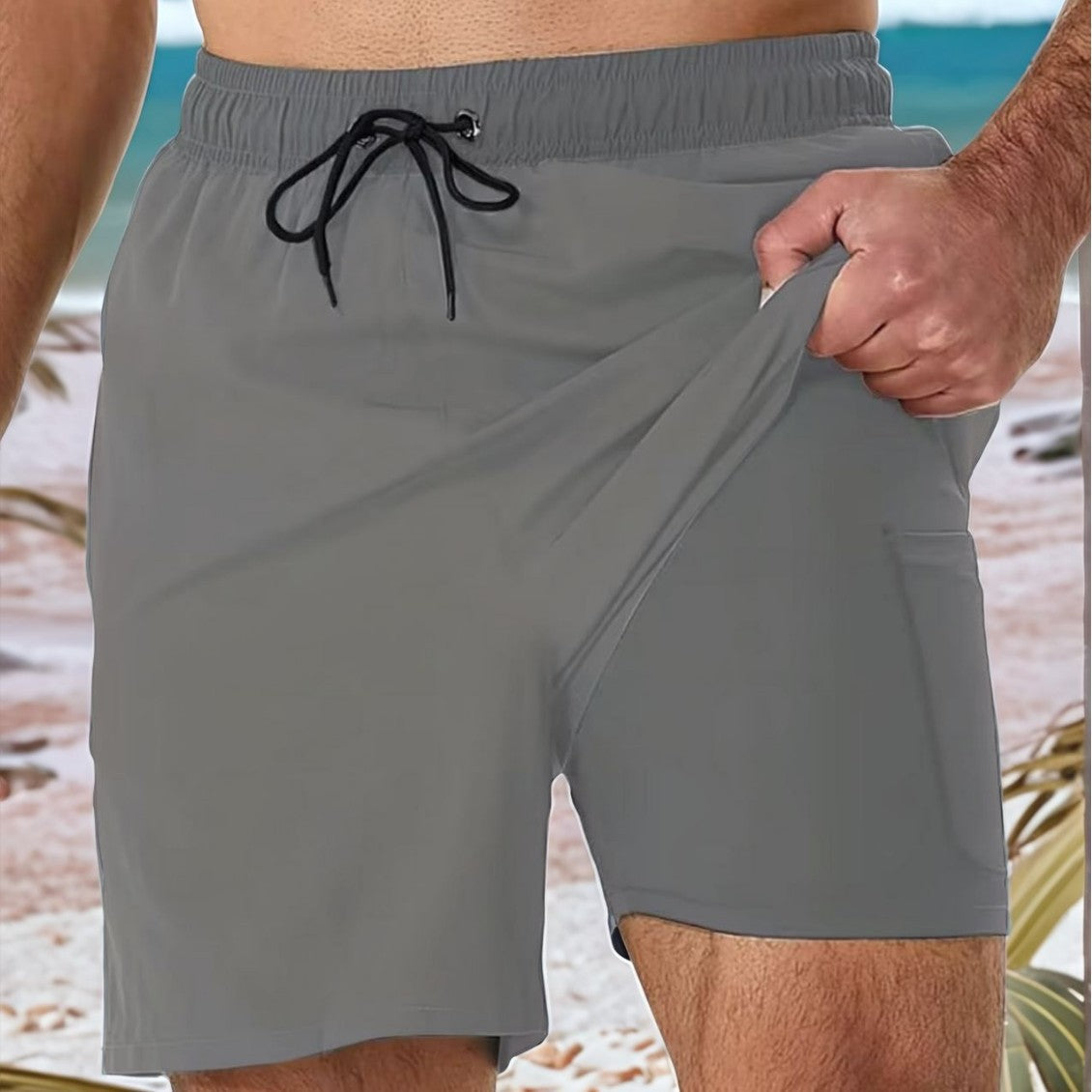 Herren Komfortable Badeshorts