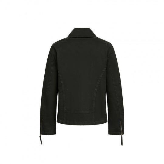 Herren Asymmetrische Bikerjacke mit diagonalem Metallreißverschluss Shop Nory