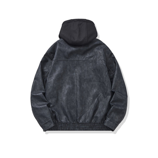 Herren Kapuzen-Canvasblouson im Boxy‑Cut mit Utility‑Details Shop Nory