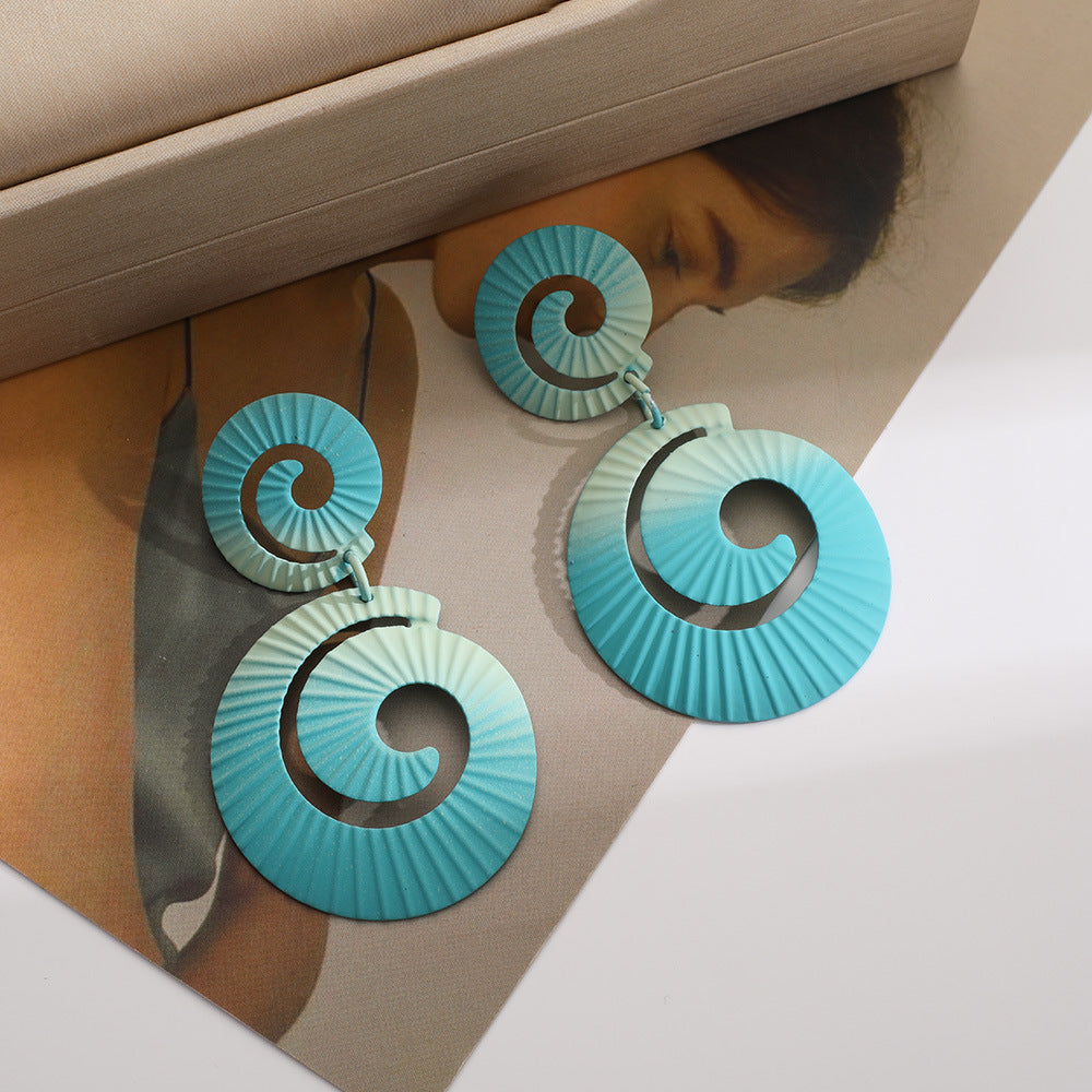 Damen Modische Ohrringe mit geometrischem Design Shop Nory